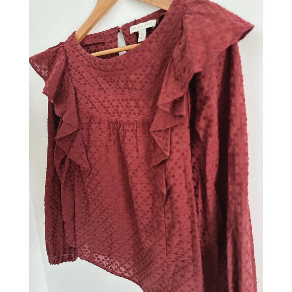 Chelsea and Violet burnt orange blouse size medium - Picture 1 of 4